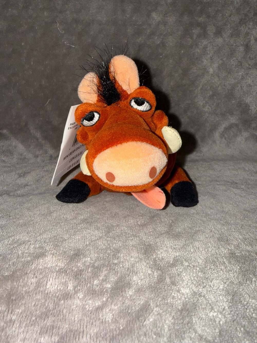 Vintage Disney Store The Lion King Bean Bag Plush Toy